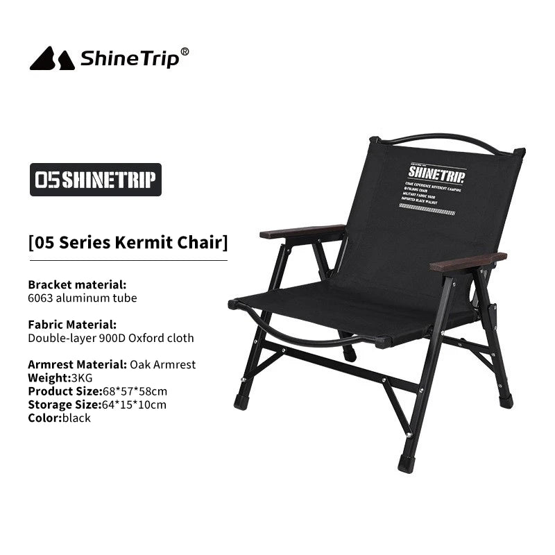 Lightweight Folding Kermit Camp Chair