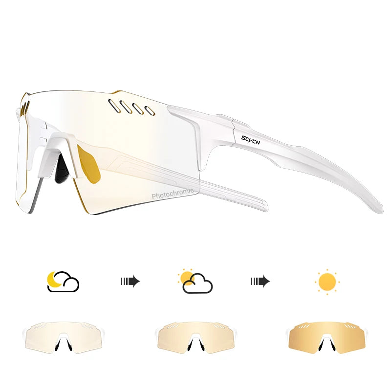 Photochromic MTB Cycling Glasses — UV400