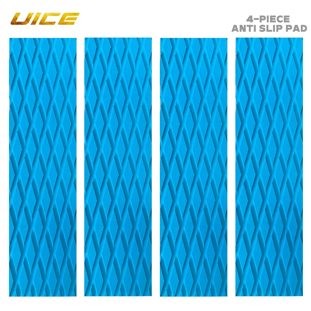 Non-Slip Surf Tail Pads — 4-Piece Set