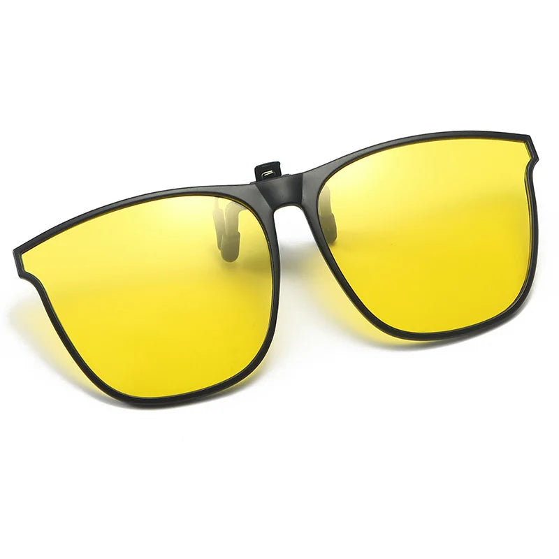 Polarized Clip-On Sunglasses — Night Vision