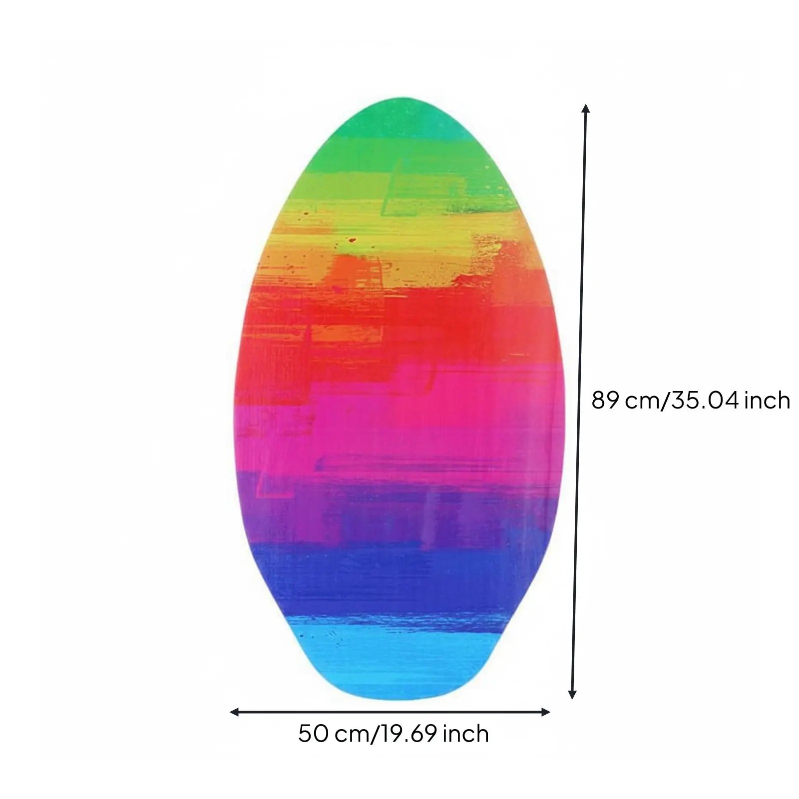 Wooden Skimboard for Beginners & Kids