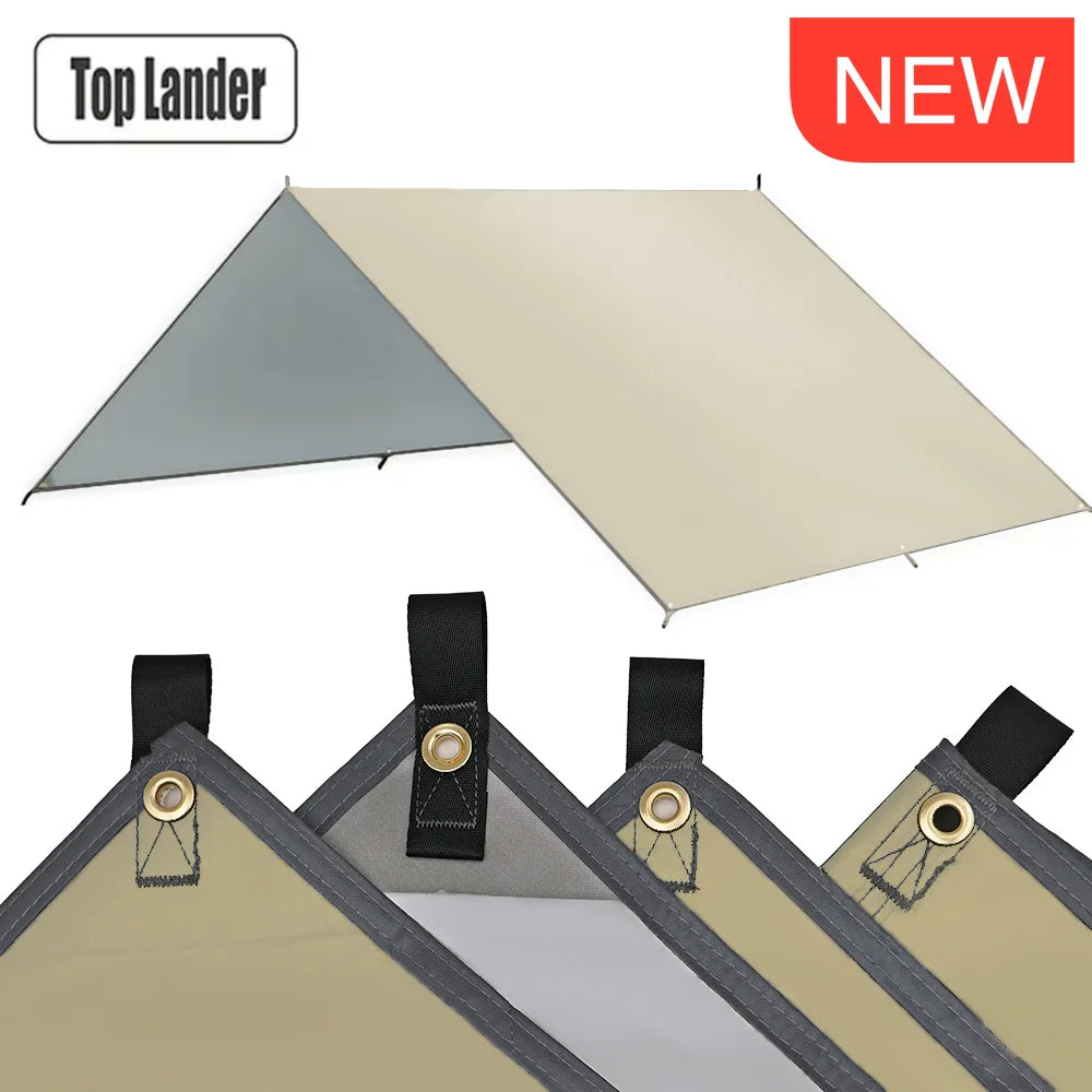 Waterproof Camping Tarp & Sun Shelter