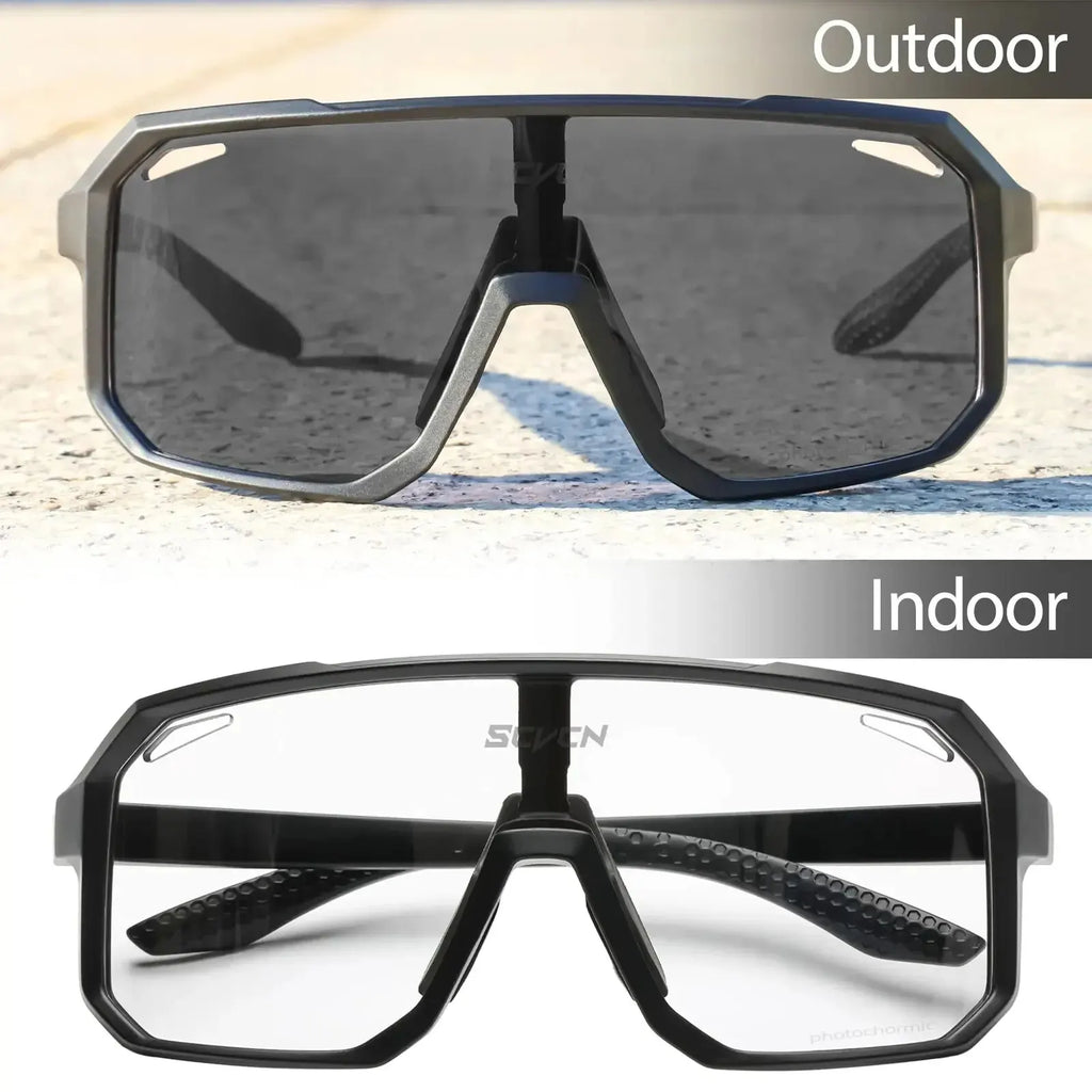Photochromic Cycling Sunglasses — MTB & Outdoor