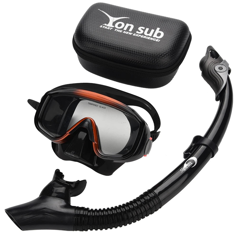 Adult Snorkel Mask & Goggles Set
