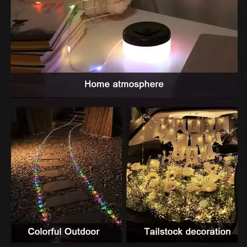 Waterproof USB String Lights — Camping & Outdoor