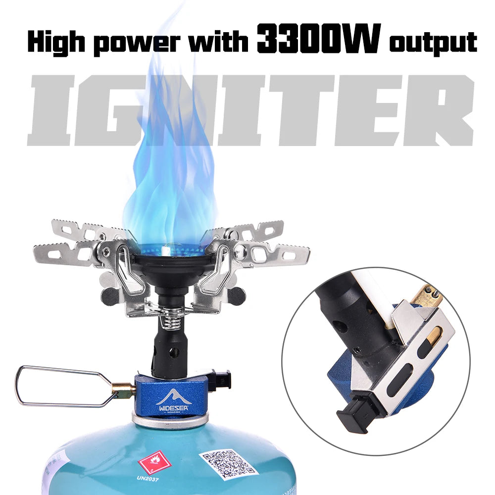 Portable Outdoor Camping Gas Burner — 3300W