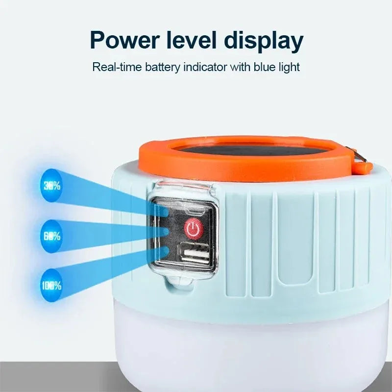 Rechargeable LED Camping Lantern & Flashlight