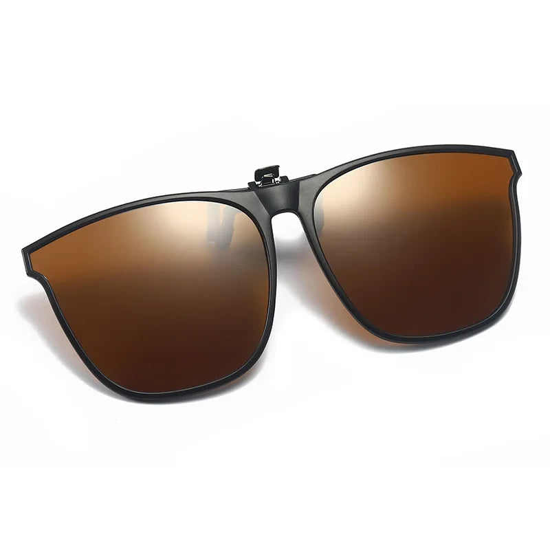 Polarized Clip-On Sunglasses — Night Vision