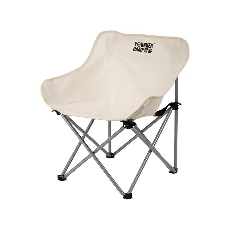 Folding Moon Chair — Lightweight Camp Stool