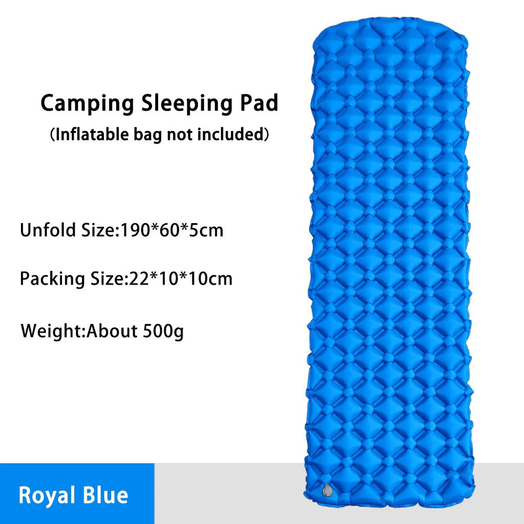 Camping Inflatable Sleeping Pad & Air Mat