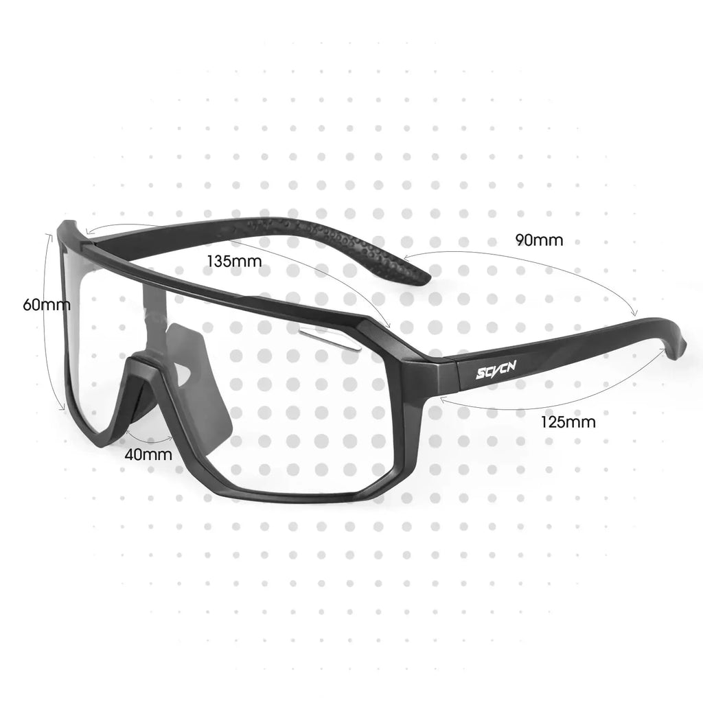 Photochromic Cycling Sunglasses — MTB & Outdoor