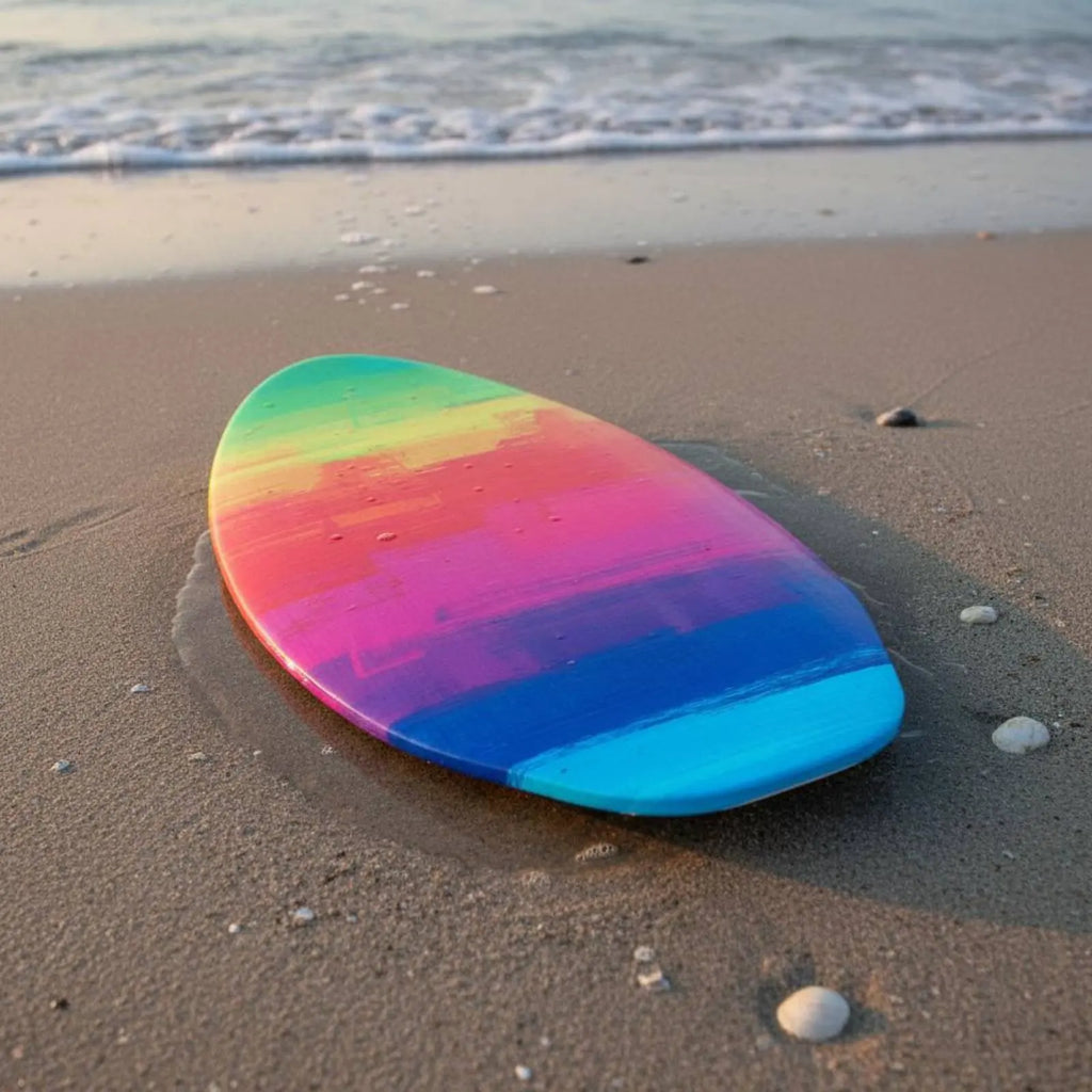Wooden Skimboard for Beginners & Kids