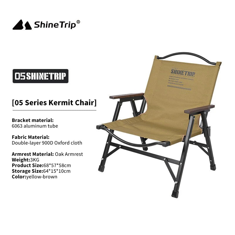 Lightweight Folding Kermit Camp Chair