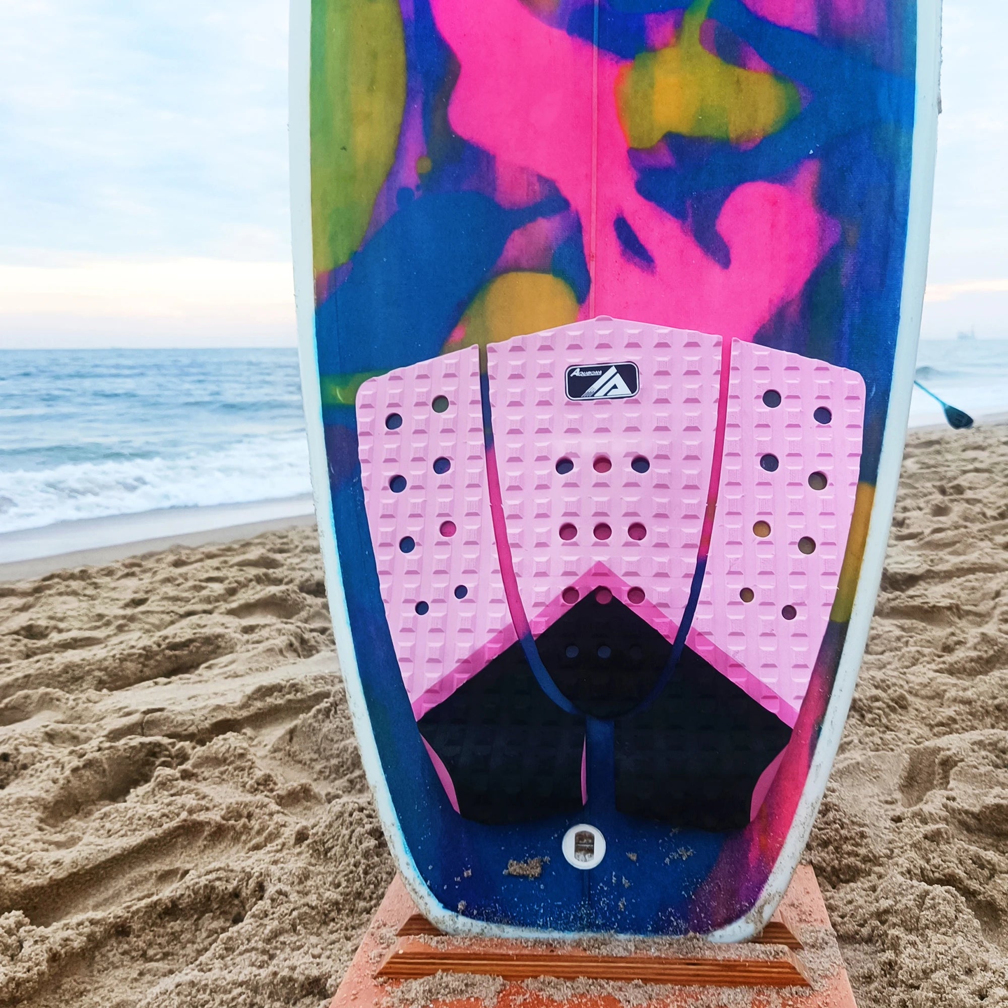 3-Piece EVA Surfboard Traction Pads with Kicker
