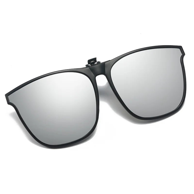 Polarized Clip-On Sunglasses — Night Vision