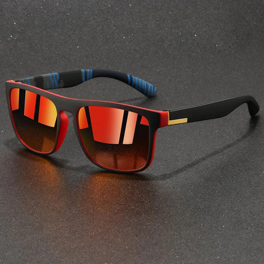 Vintage Square Anti-Glare Sunglasses — UV400