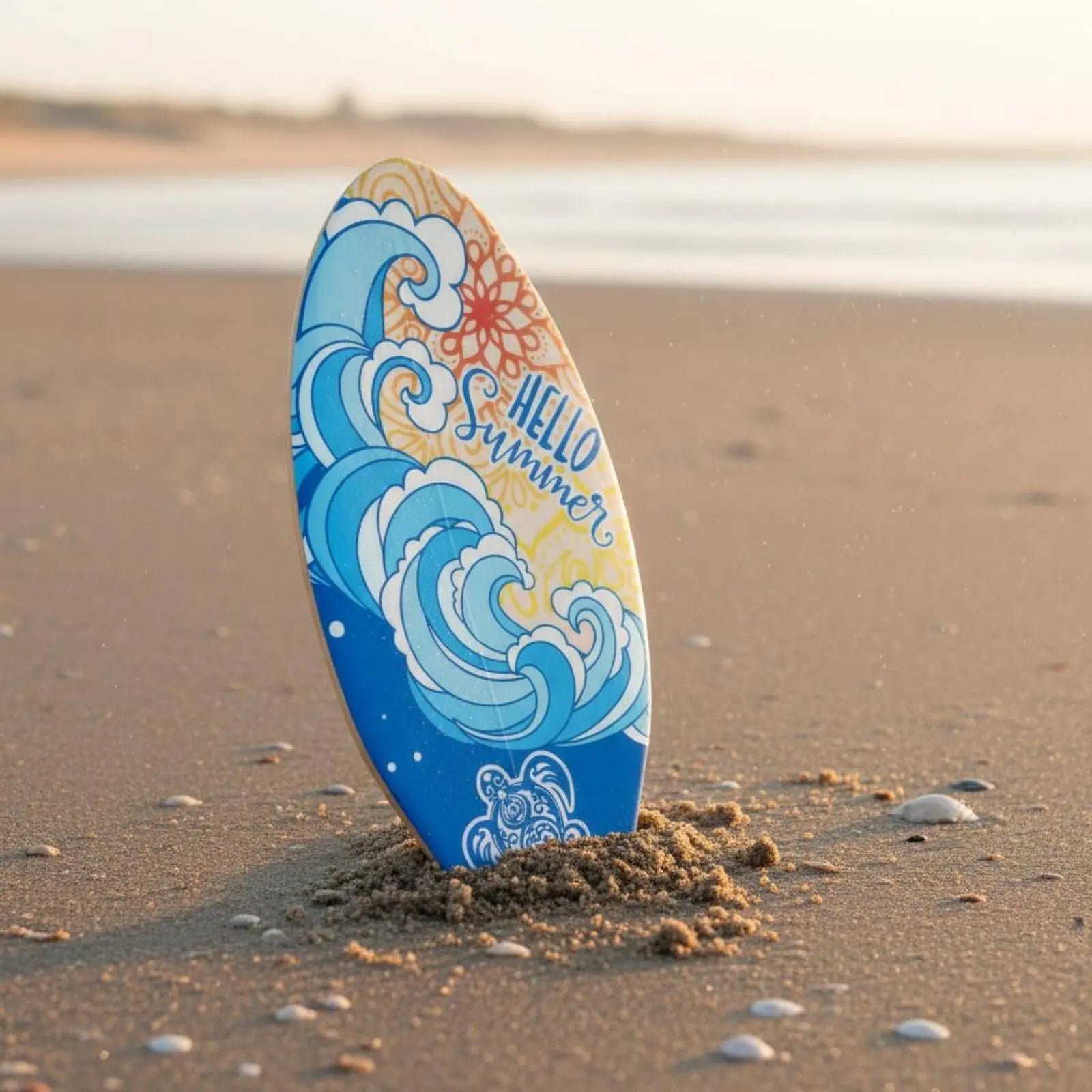 Wooden Skimboard for Beginners & Kids