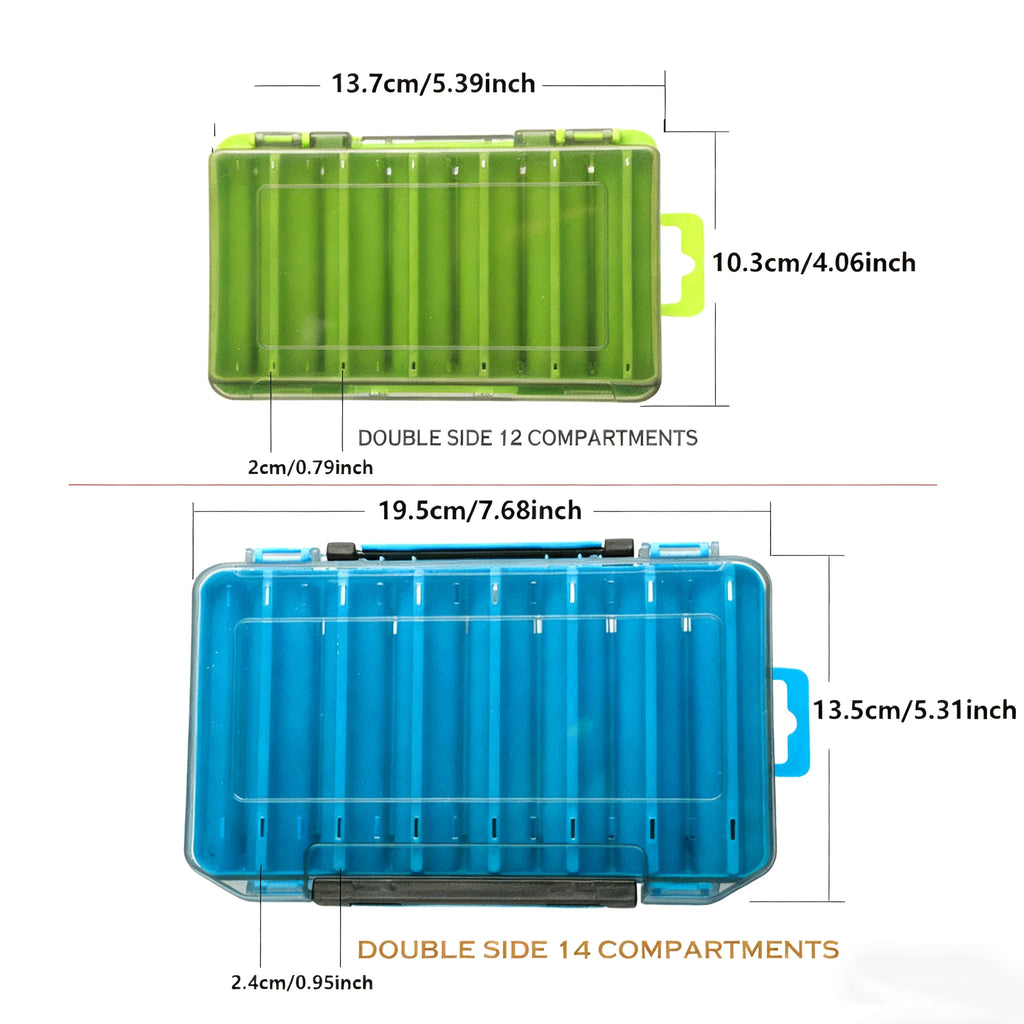 Double-Layer Fishing Tackle Box
