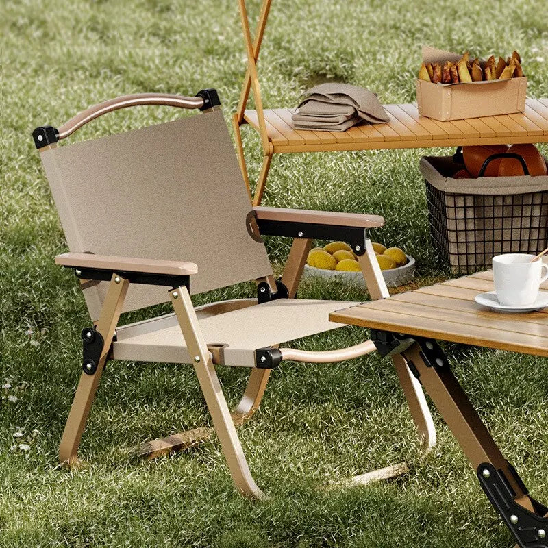 Portable Aluminum Folding Camp Chair