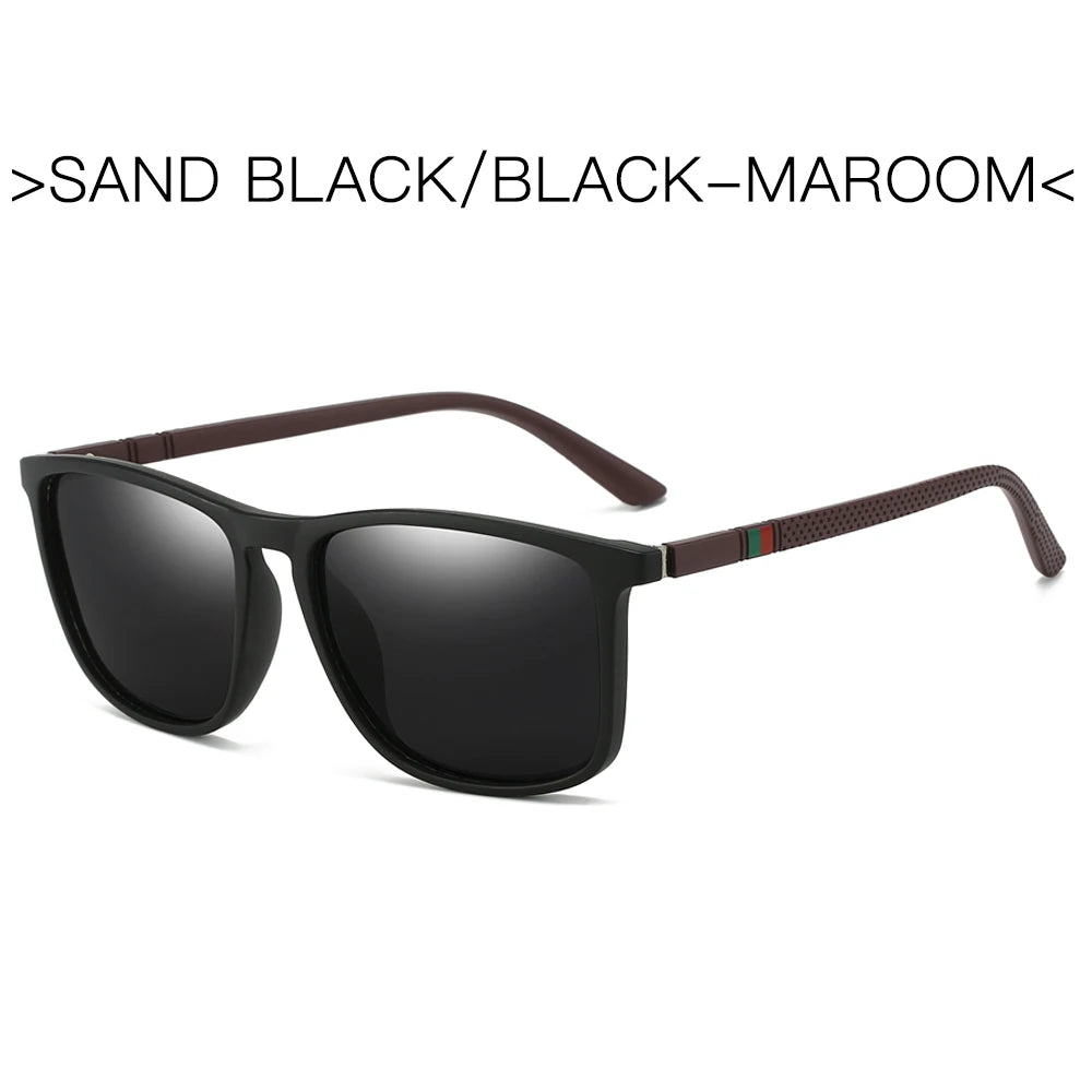 Polarized Square Sport Sunglasses — UV400