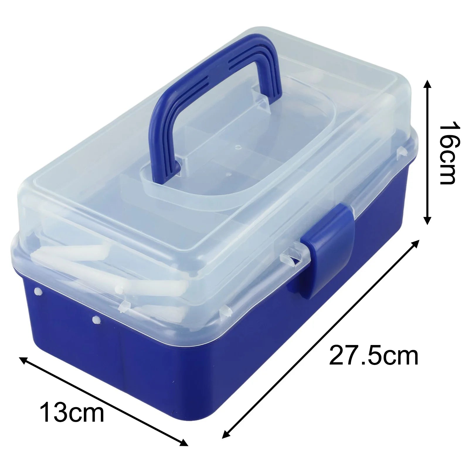 3-Layer Cantilever Fishing Tackle Box