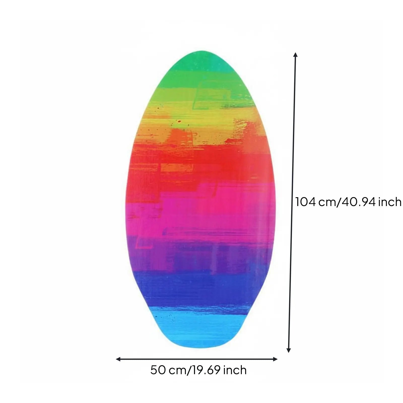 Wooden Skimboard for Beginners & Kids