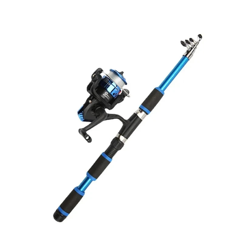 Telescopic Fishing Rod & Spinning Reel Combo