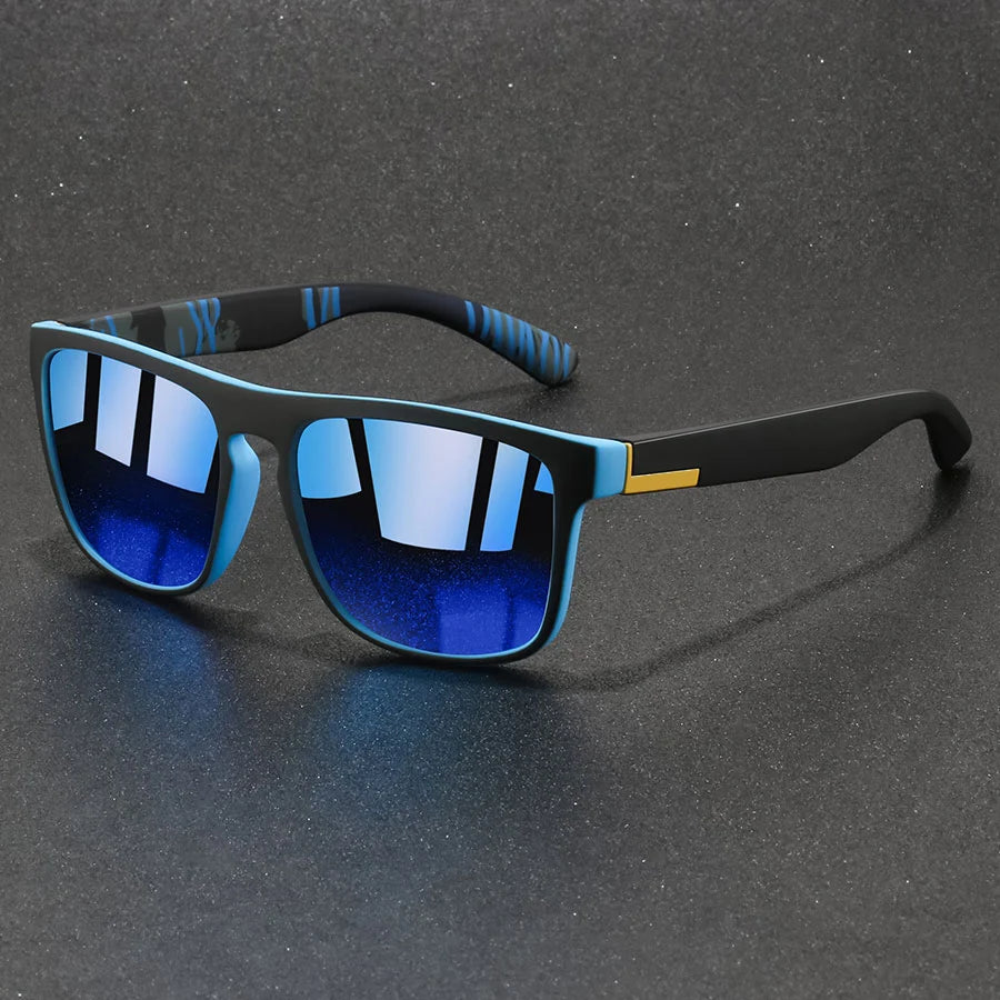 Vintage Square Anti-Glare Sunglasses — UV400