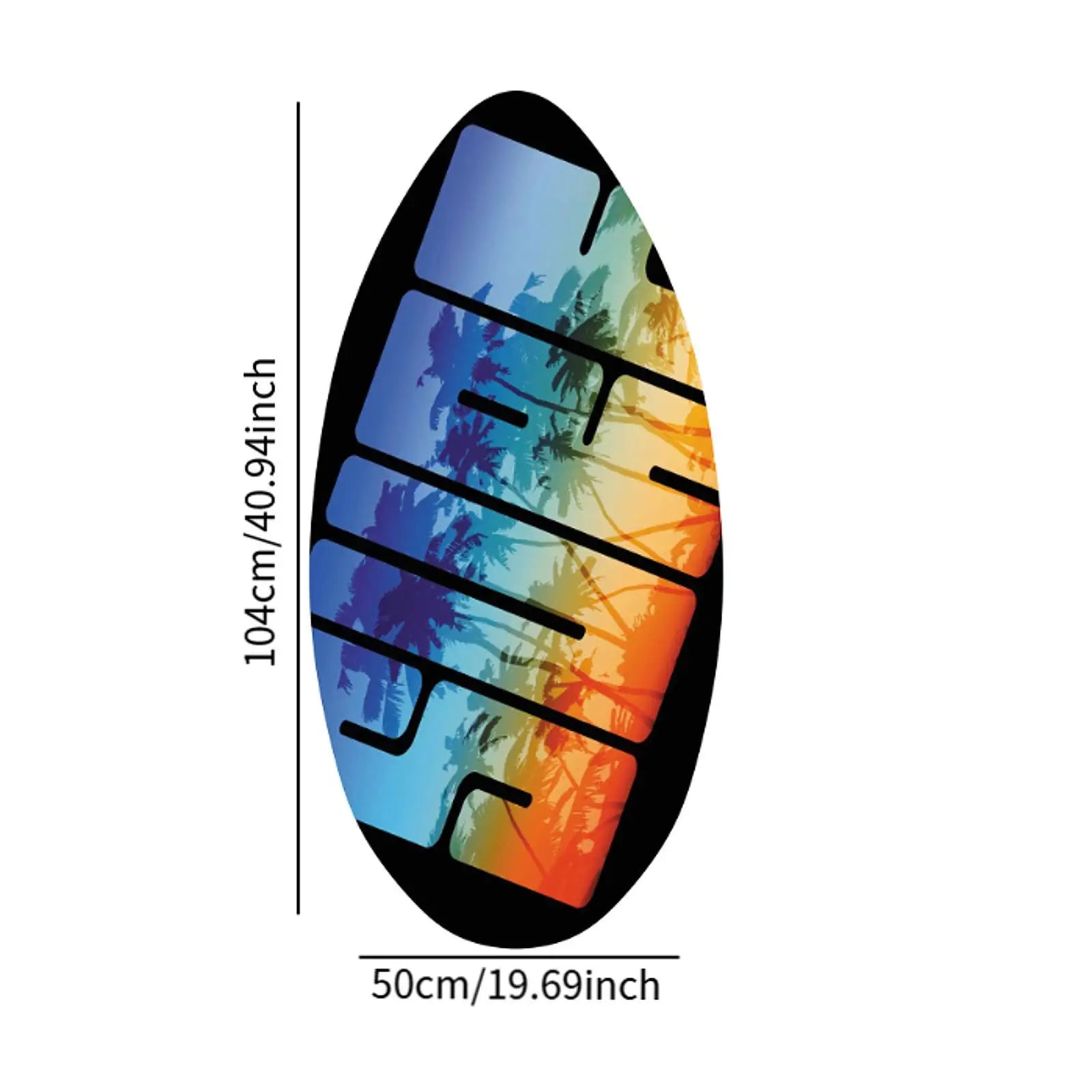 Wooden Skimboard for Beginners & Kids
